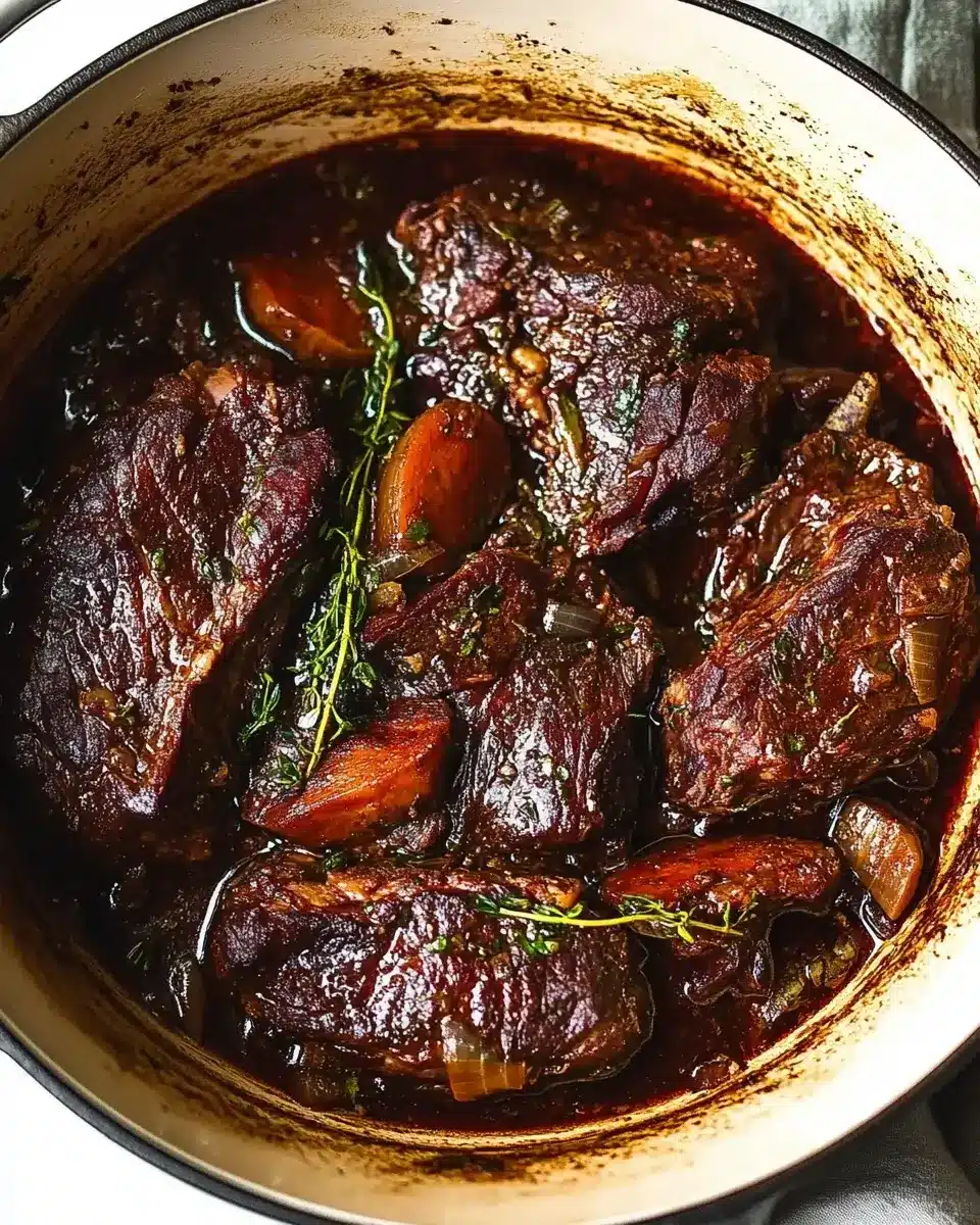 Red Wine Braised Beef: A Savory Recipe for Feast