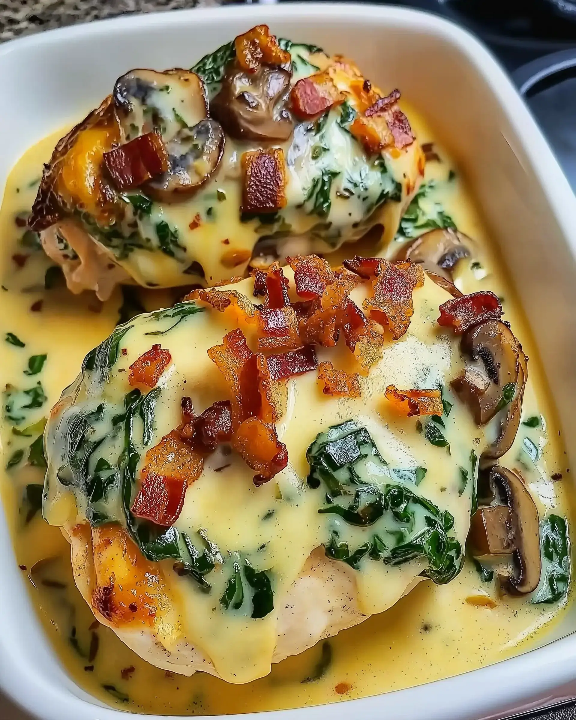 Smothered Chicken with Creamed Spinach: A Must-Try Recipe!