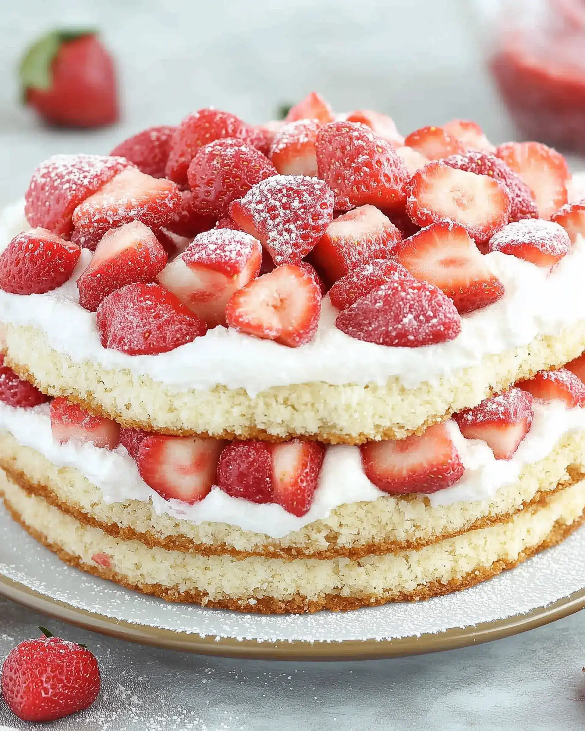 Soft Strawberry Shortcake Cookies are a sweet delight!