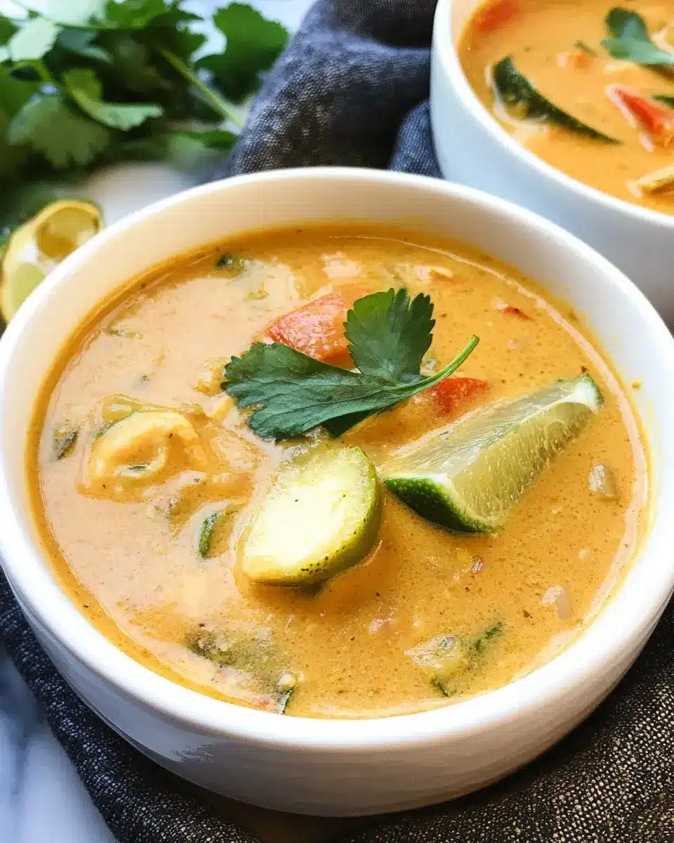 Thai Coconut Curry Soup: Discover the Perfect Recipe!