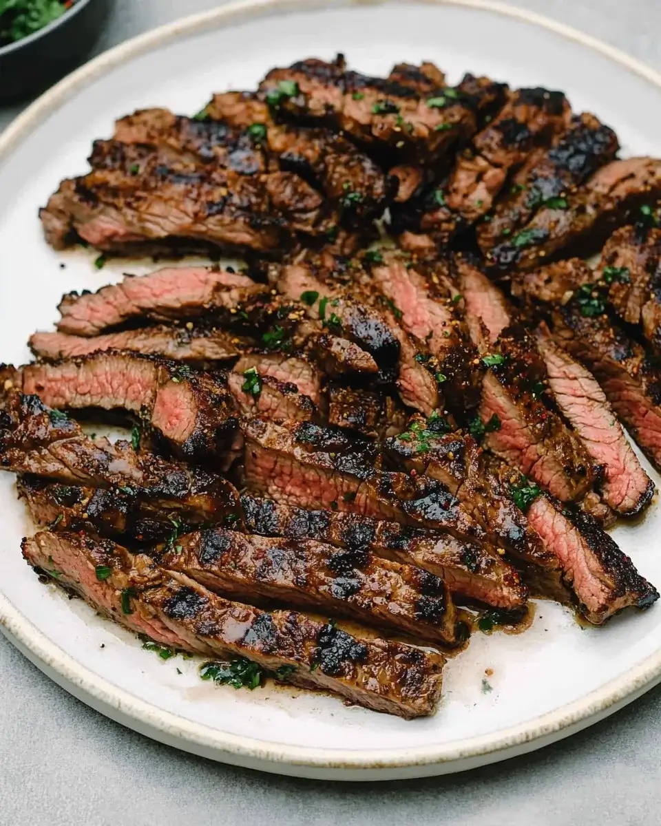 Charred and Juicy Marinated Skirt Steak: Unlock Flavor!