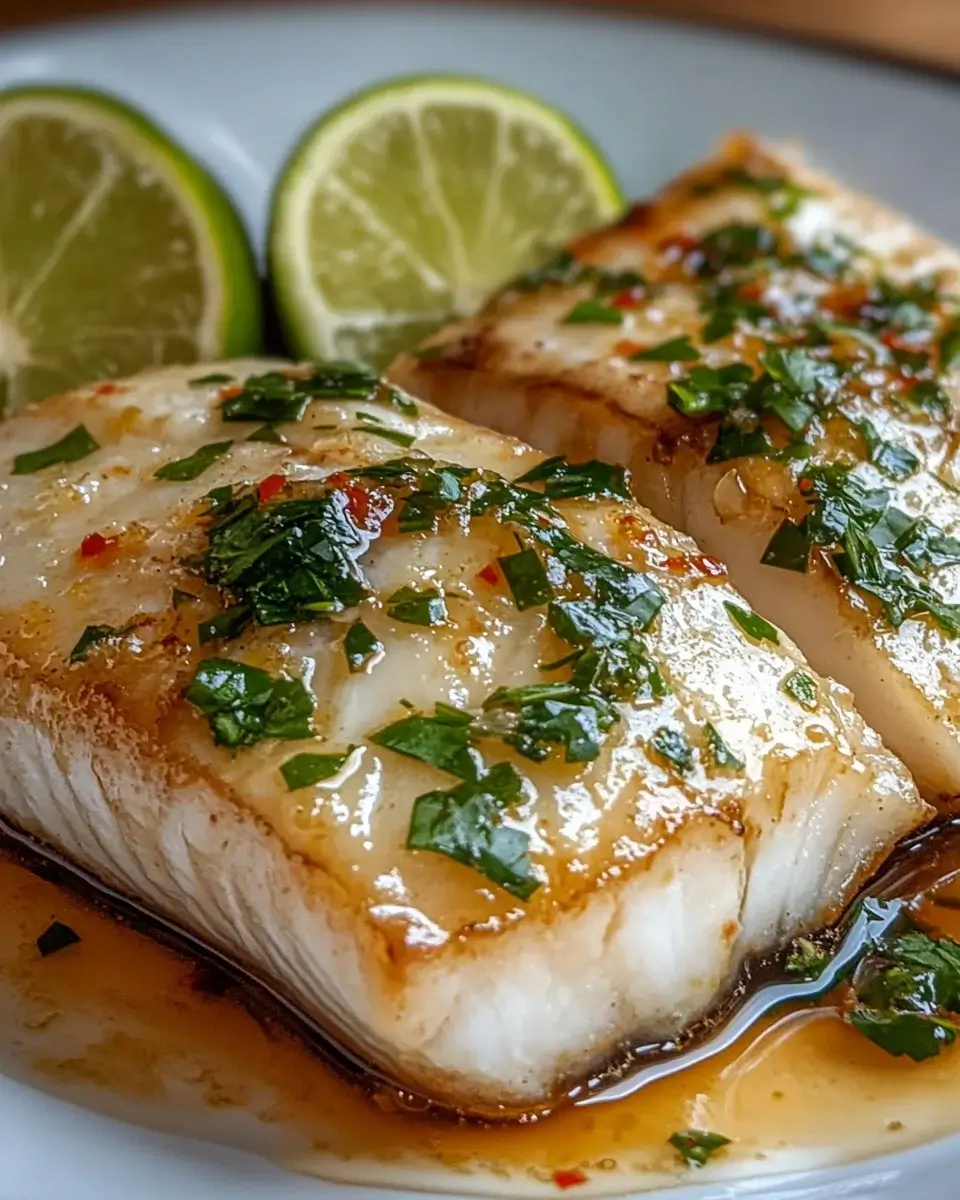 Coconut Lime Fish with Garlic Butter: Taste Tropical Bliss!