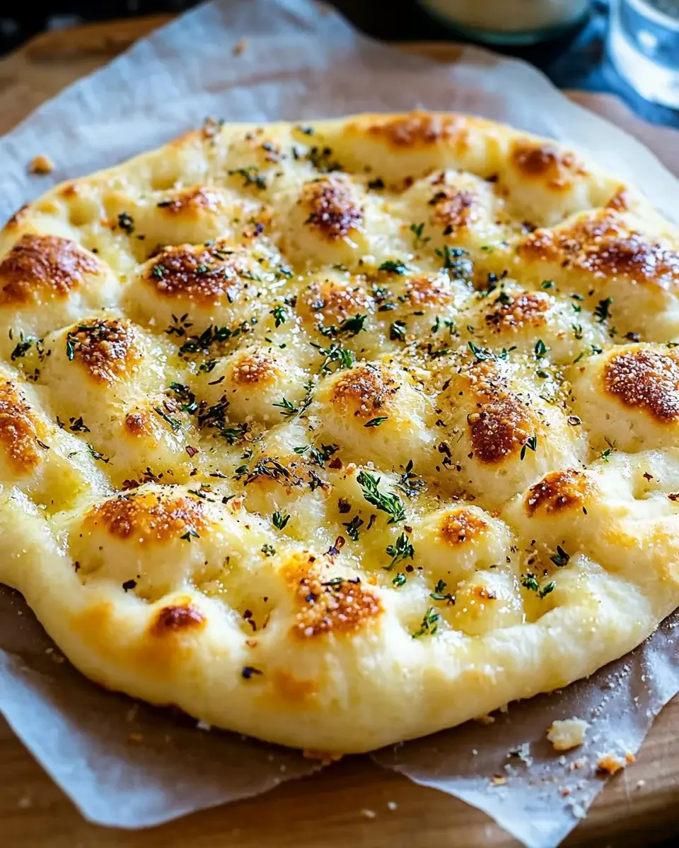 Garlic Parmesan Focaccia Bread is a must-try recipe!