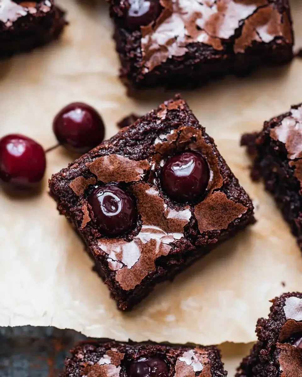 Roasted Chocolate Cherry Brownies: A Delicious Treat!