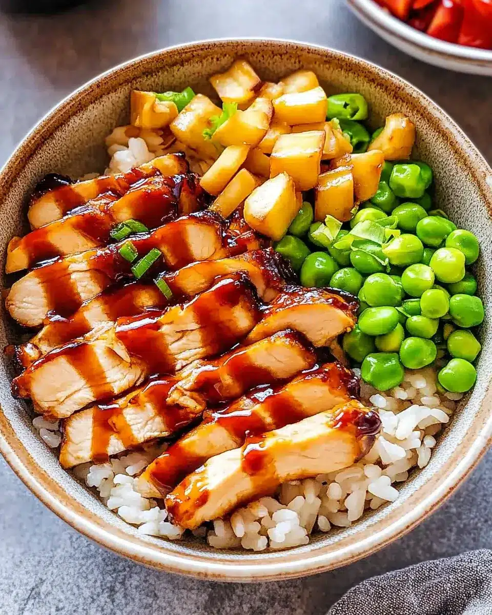 Honey Mustard Chicken Quinoa Power Bowl is Delicious!