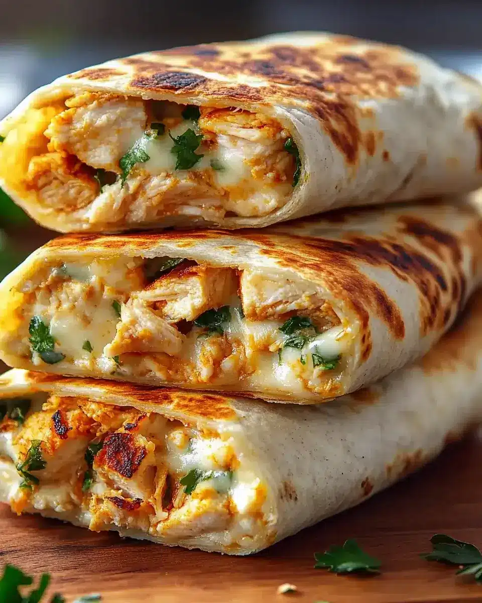 Chicken and Cheese Wraps: Easy Recipe to Satisfy Cravings!