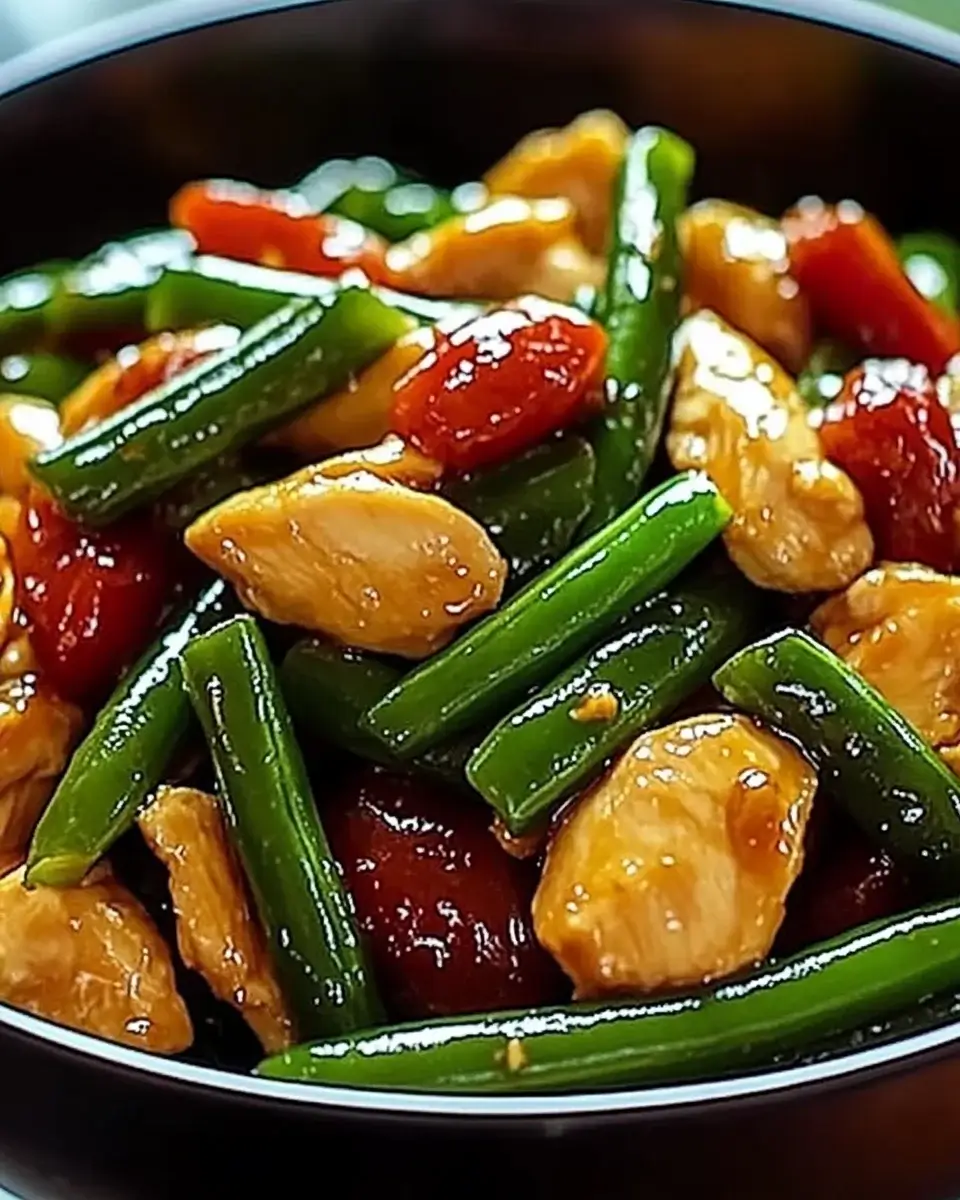 Chicken and Green Bean Stir-Fry: A Quick Dinner Delight!