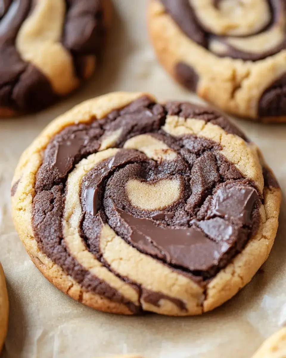 Chocolate-Peanut Butter Swirl Cookies: Irresistible Treats!