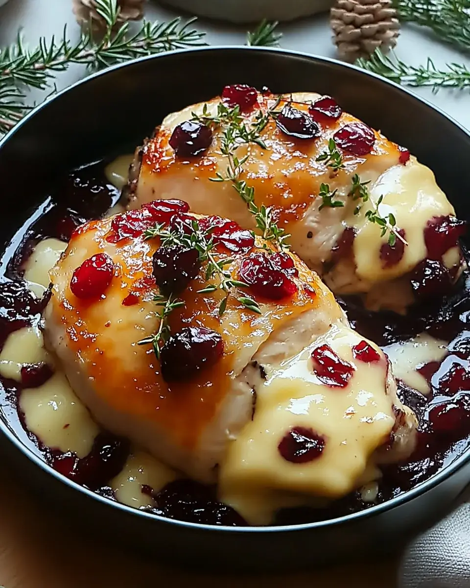 Impressive Cranberry Brie Stuffed Chicken Recipe Awaits!