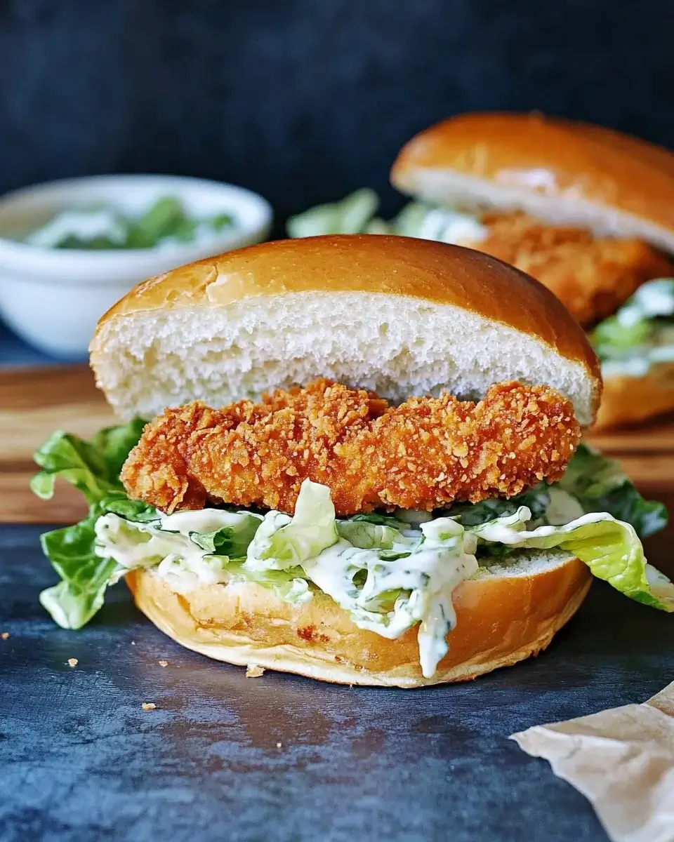 Crispy Chicken Caesar Sandwich: A Delicious Way to Enjoy!