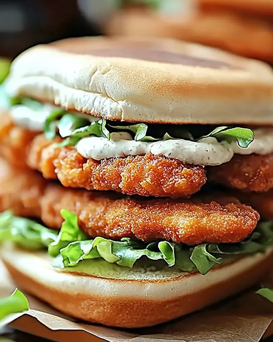 Crispy Chicken Sandwich with Garlic Mayo Recipe Revealed