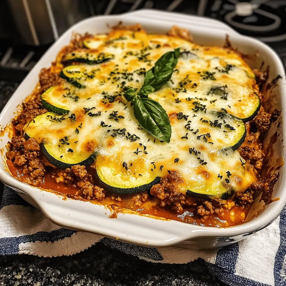 Ground Beef Zucchini Casserole: Cozy One-Pan Comfort Food