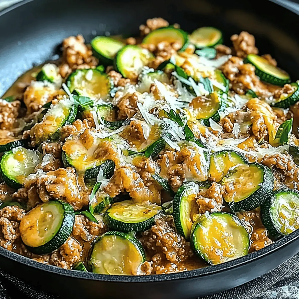 Savory Ground Turkey and Zucchini Skillet for Easy Weeknight Meals