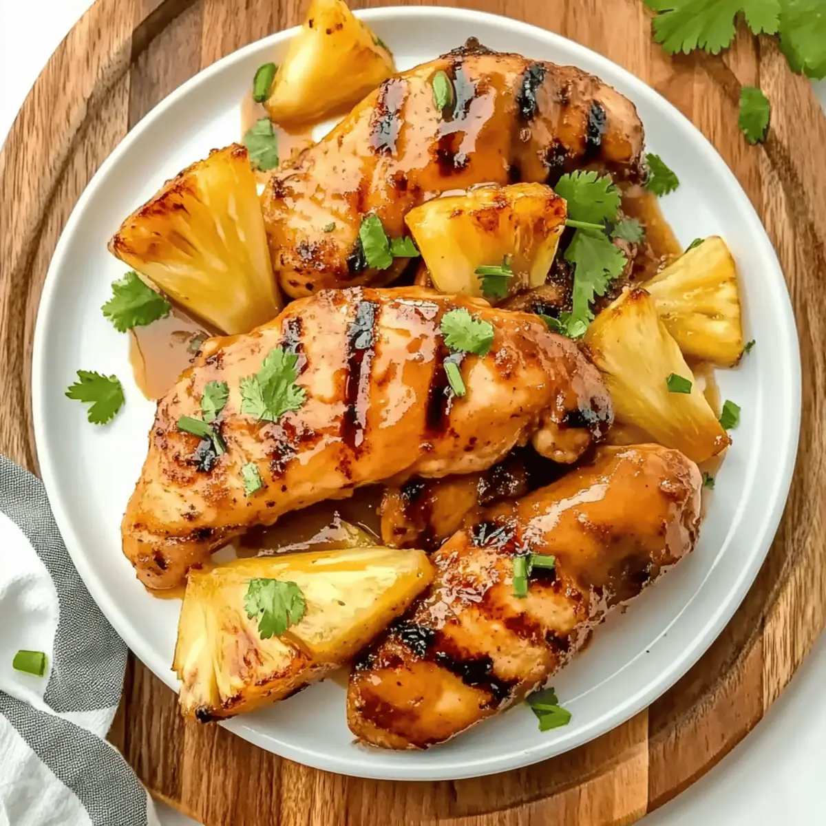 Delicious Brown Sugar Pineapple Chicken for Easy Tropical Nights