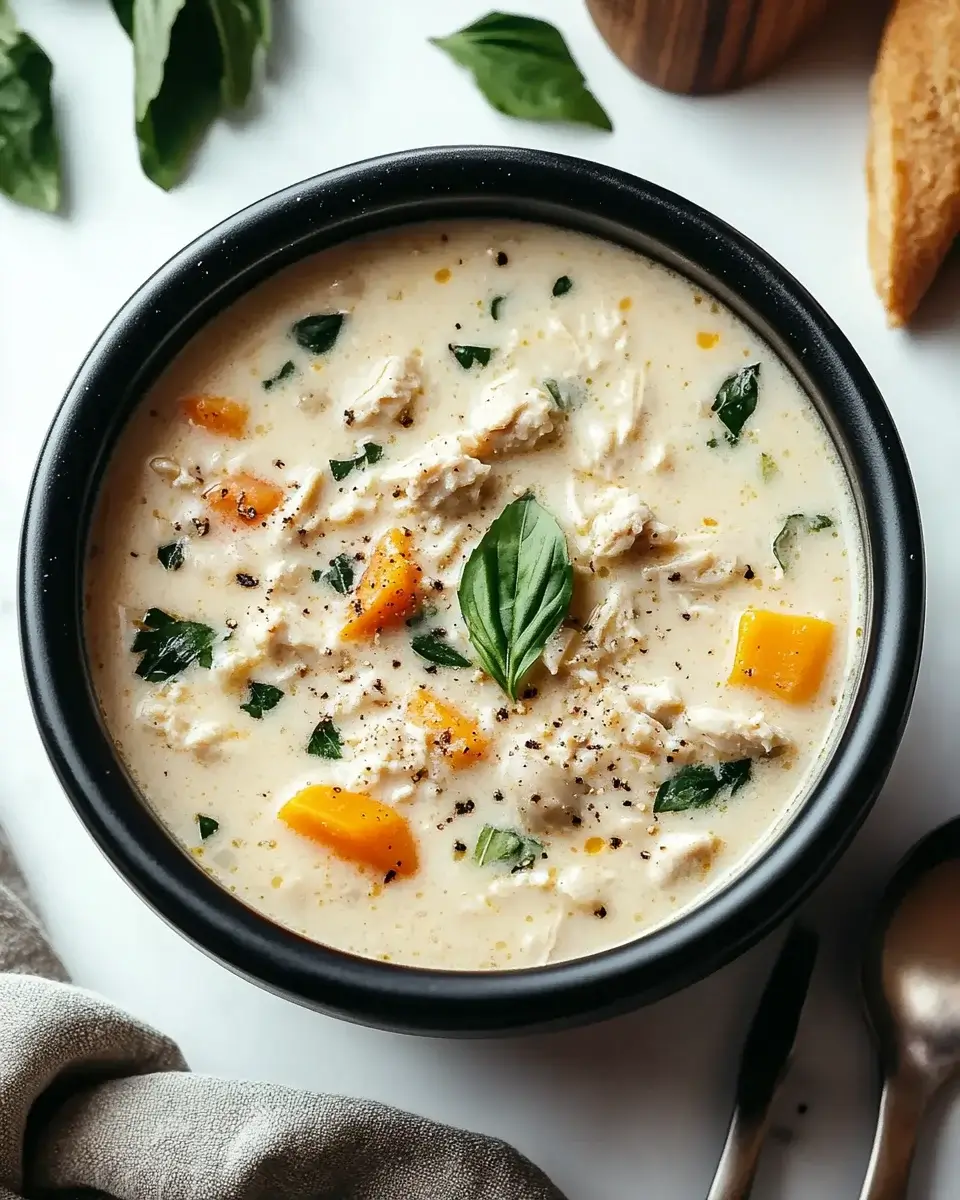 Creamy Italian Ground Chicken Soup: A Cozy Delight!