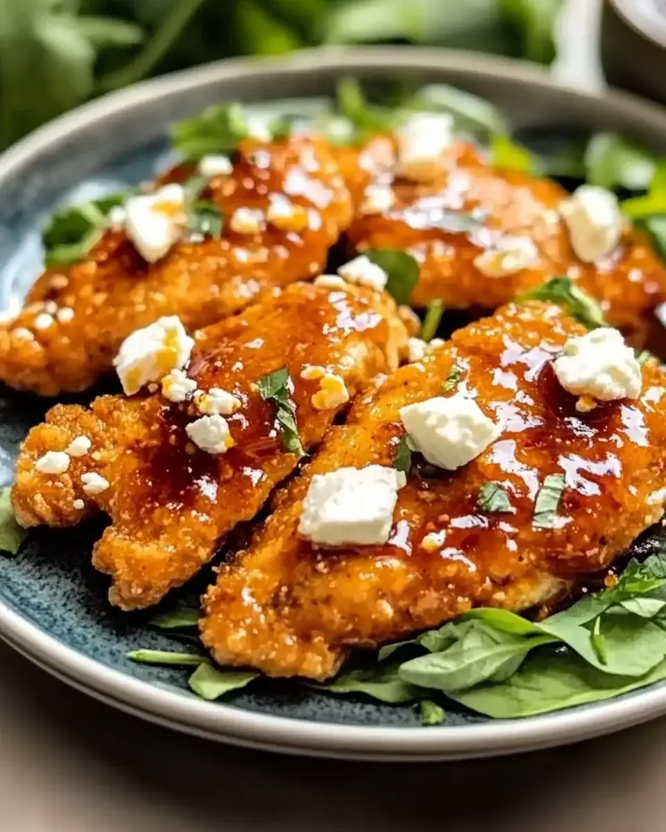 Hot Honey Feta Chicken Dish: A Spicy Delight Awaits!
