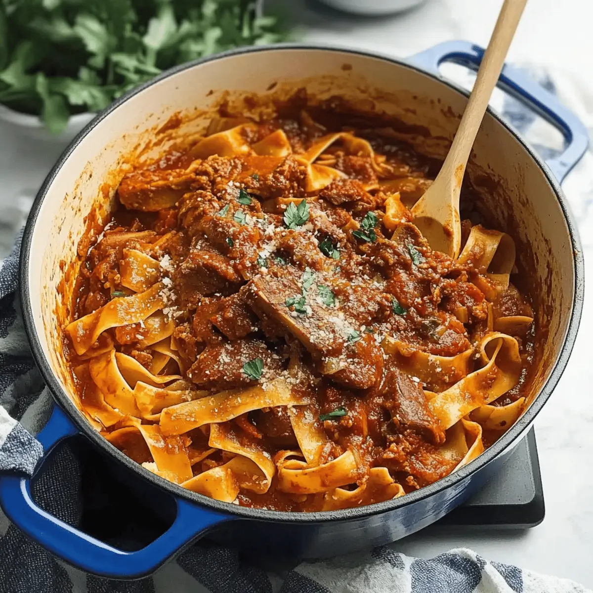 Short Rib Ragu with Pappardelle: Heartwarming Italian Comfort
