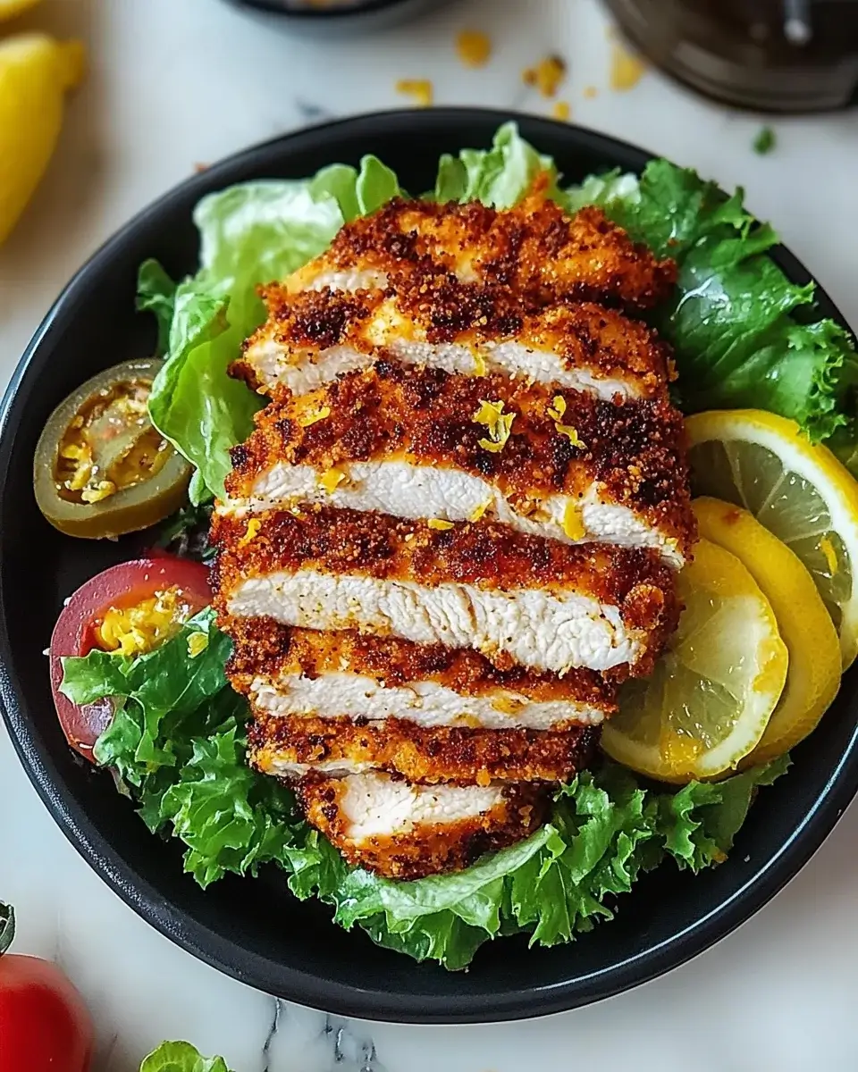 Crispy Lemon Pepper Chicken Sandwich: A Must-Try Recipe!