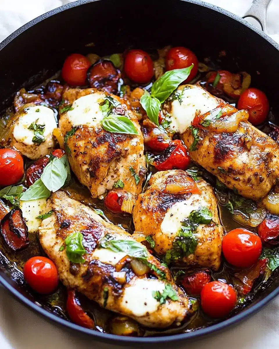 One Pan Balsamic Chicken: Easy Recipe for Delicious Dinner