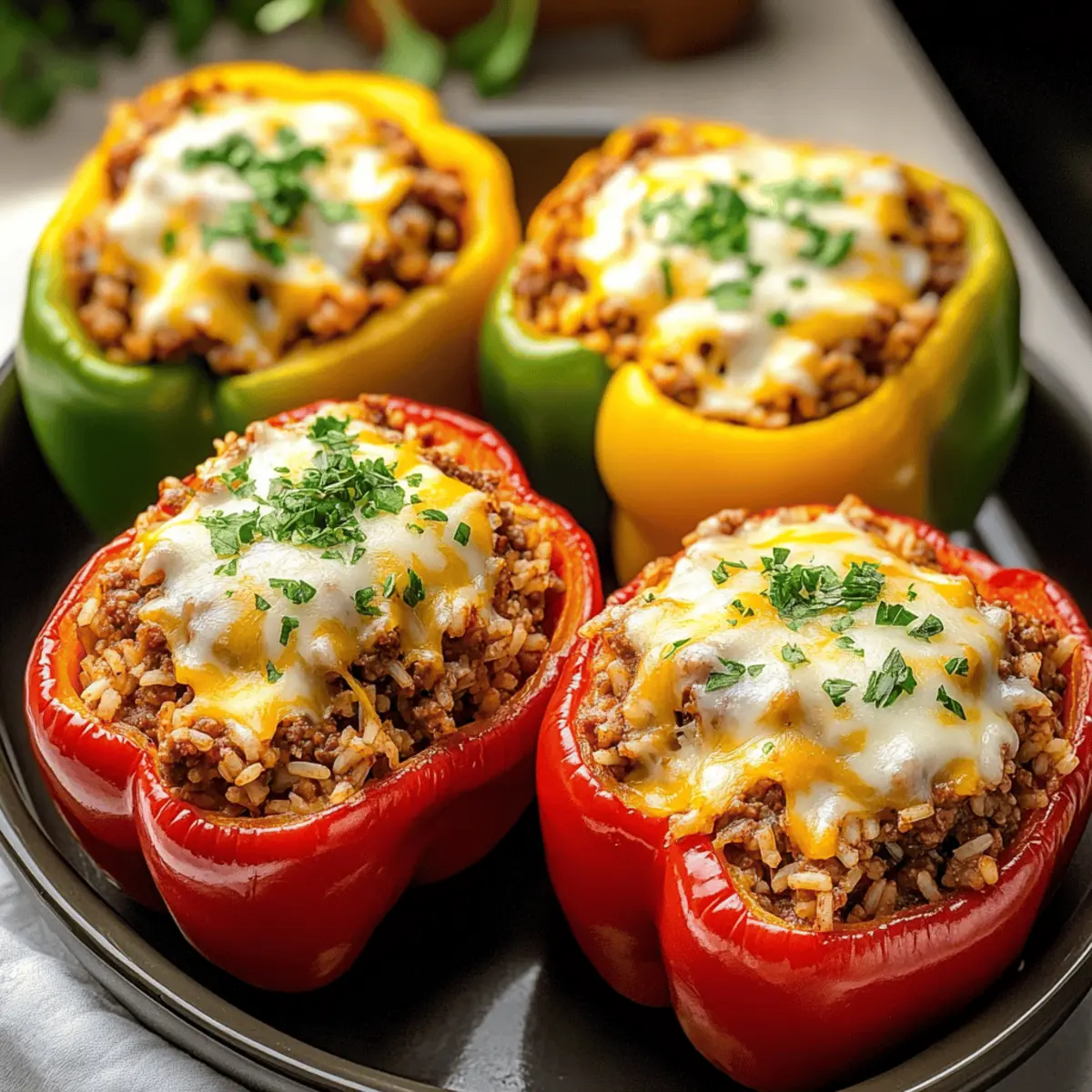 Classic Stuffed Peppers for a Cozy Homemade Dinner Delight