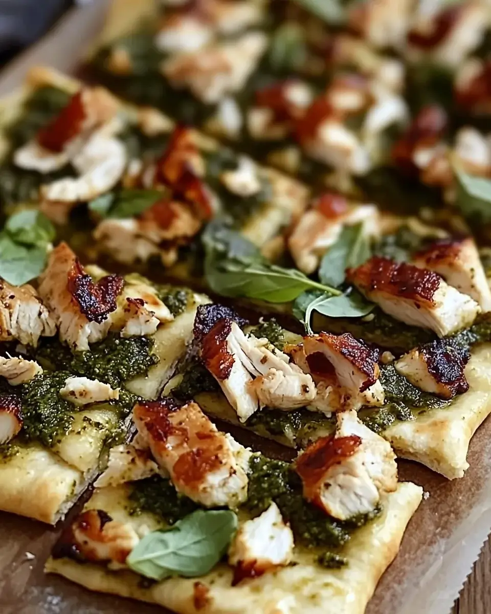 Pesto Chicken Flatbread: A Delicious Recipe Awaits You!