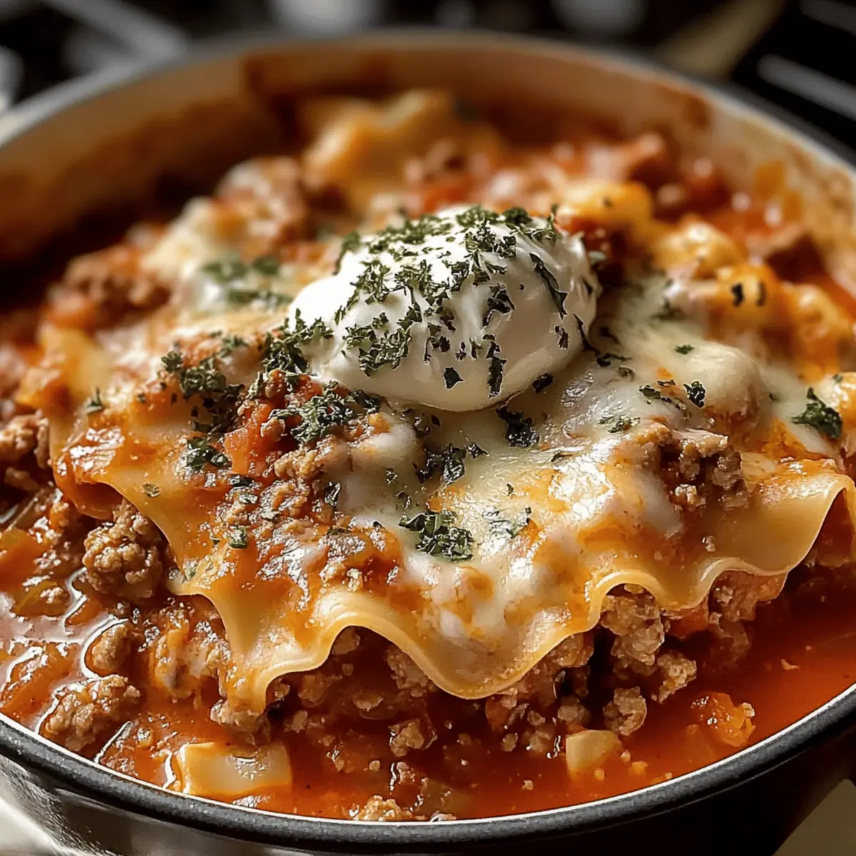 One Pot Lasagna Soup That Will Warm Your Soul in 30 Minutes