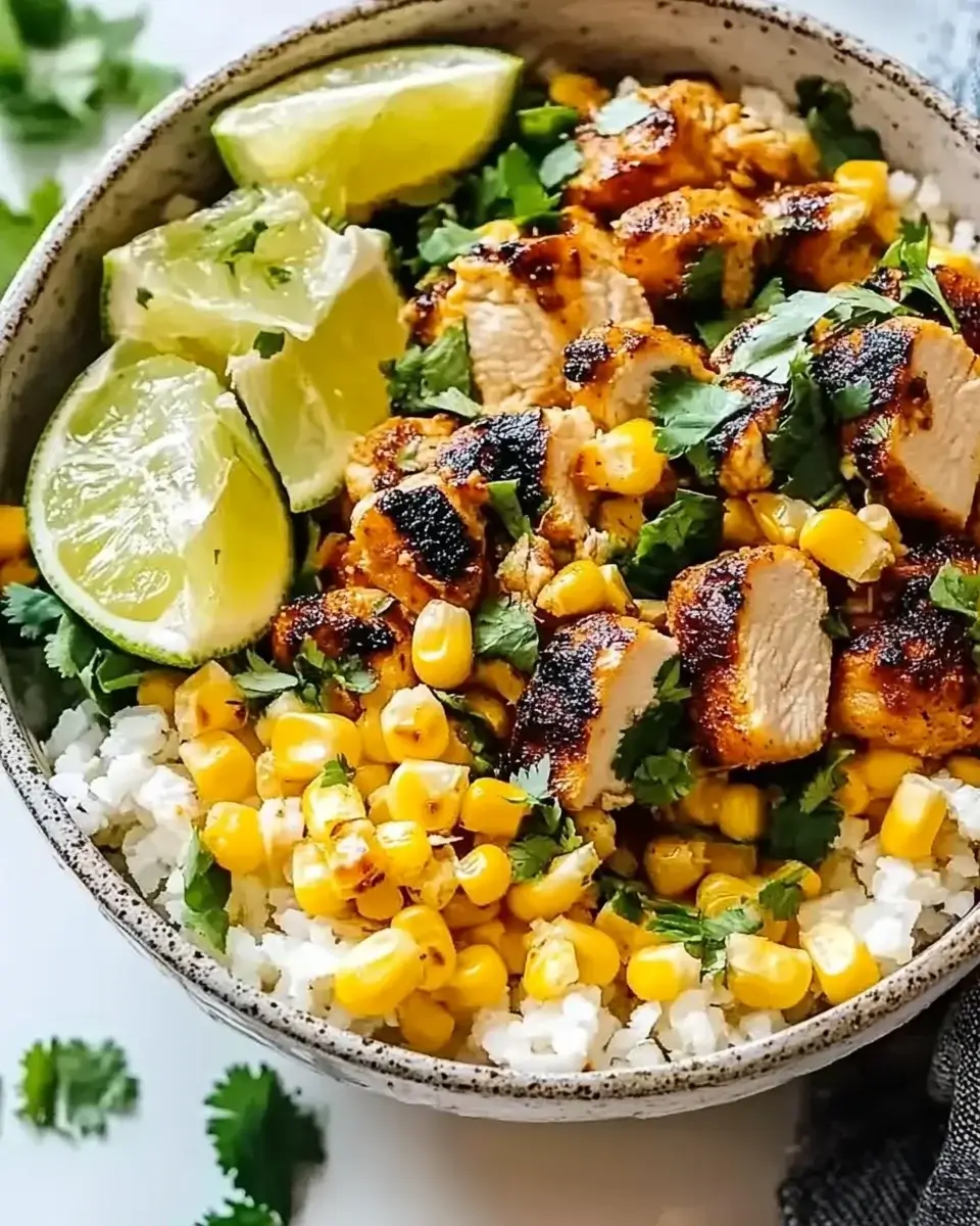 Street Corn Chicken Bowl: Discover a Flavorful Recipe!