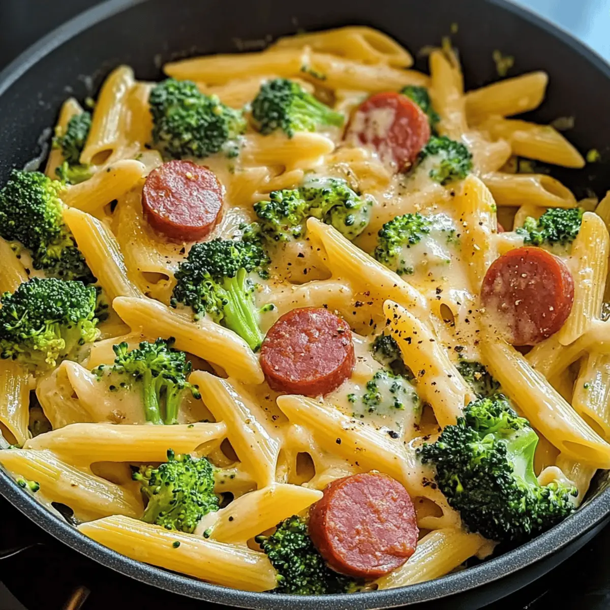 Creamy Kielbasa Broccoli Skillet — A Family Dinner Delight