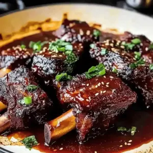 Caramelized Slow Roast Asian Beef Short Rib