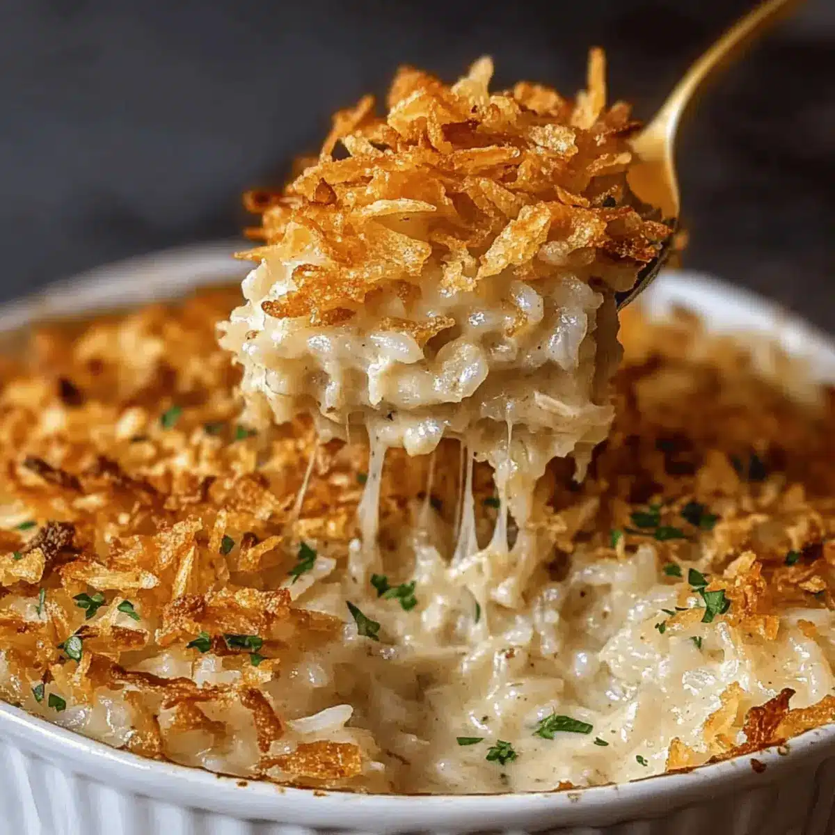 French Onion Chicken Rice Bake: Comfort in Every Bite