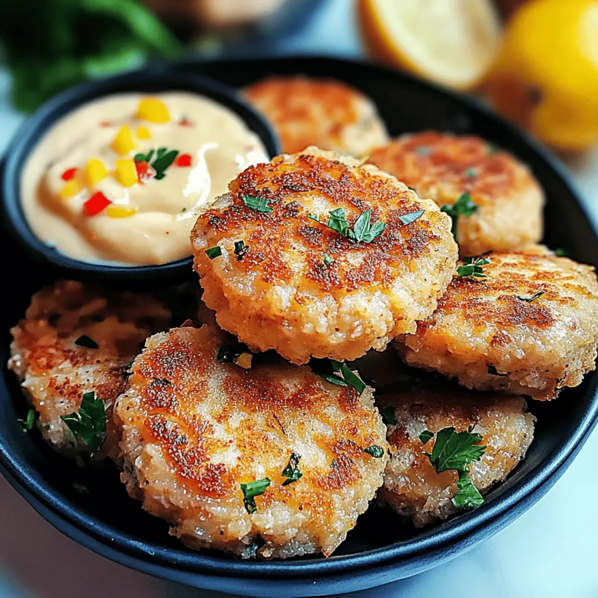 Savory Shrimp Cakes with Lemon Aioli for a Fresh Twist