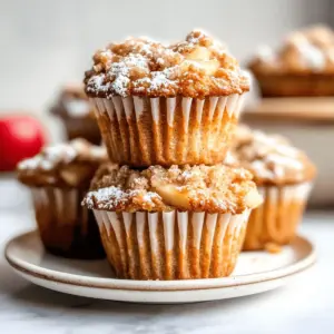 Apple Crumble Muffins