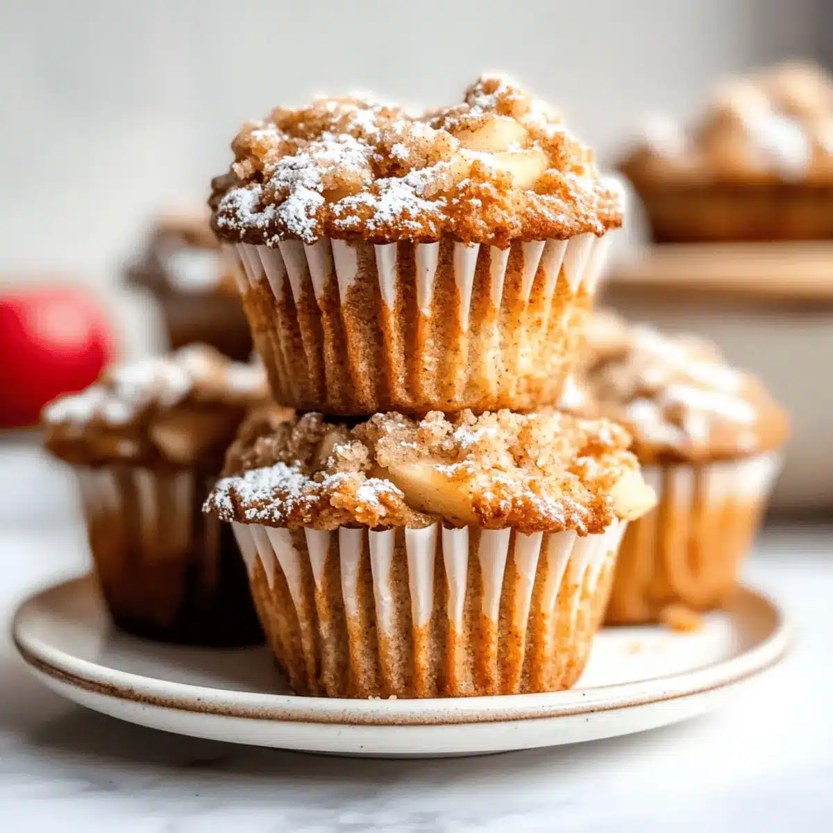 Delicious Apple Crumble Muffins for Cozy Mornings