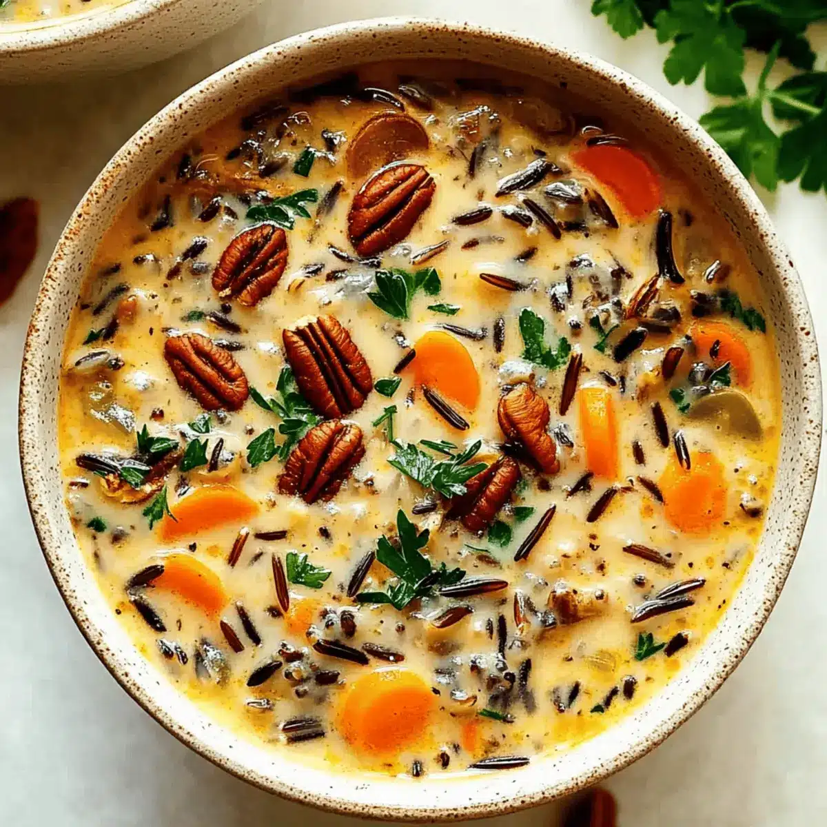 Cozy Up with Autumn Wild Rice Soup: Hearty Comfort in a Bowl