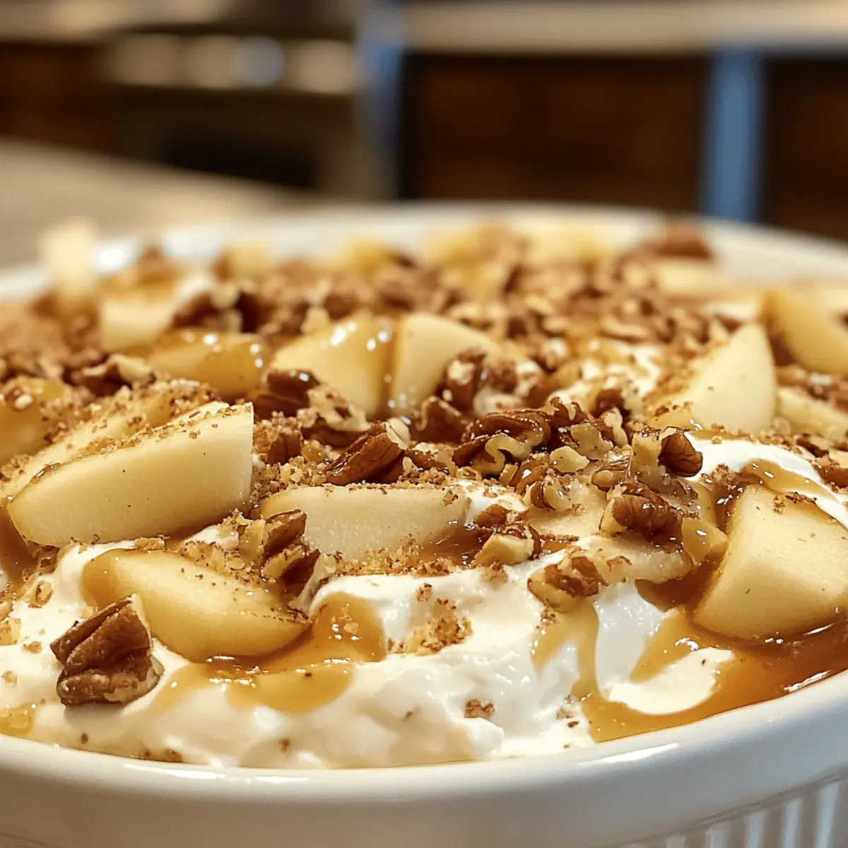 Creamy Caramel Apple Cheesecake Dip for Cozy Gatherings
