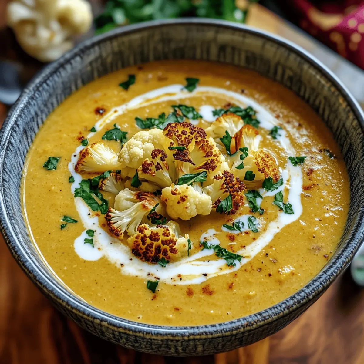 Comforting Cauliflower & Apple Curry Soup for Cozy Nights