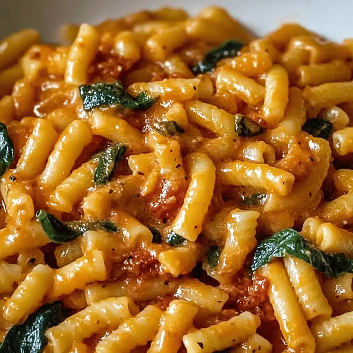 Creamy Basil & Calabrian Chili Cavatelli for Spicy Comfort