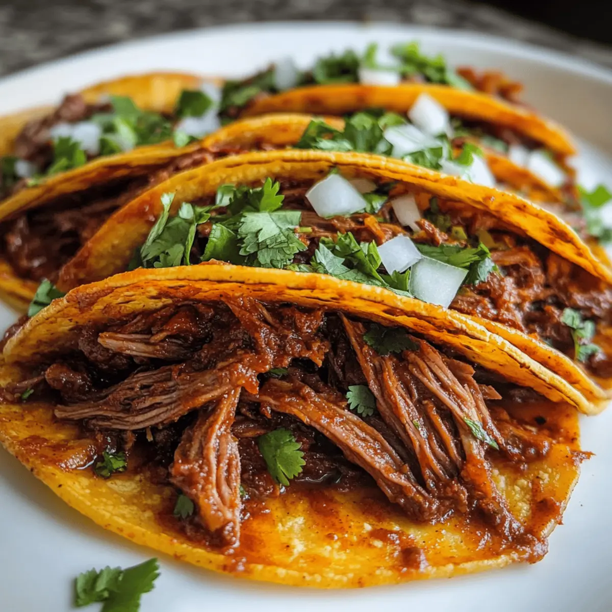 Savor Crock Pot Birria Tacos Bursting with Flavorful Tenderness