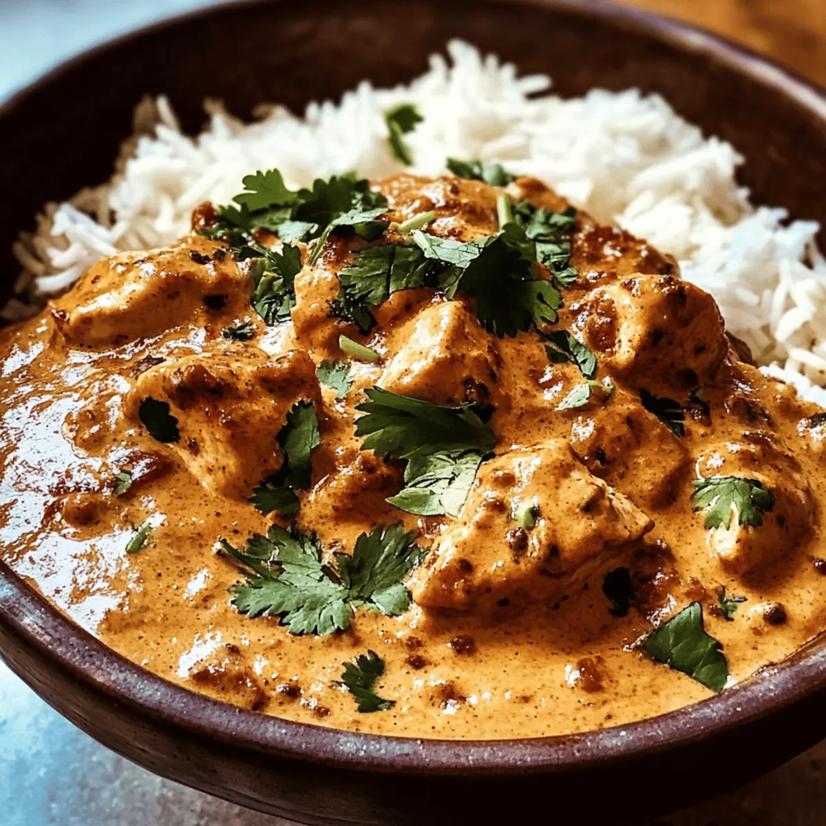 Crockpot Creamy Coconut Chicken Tikka Masala Bliss at Home
