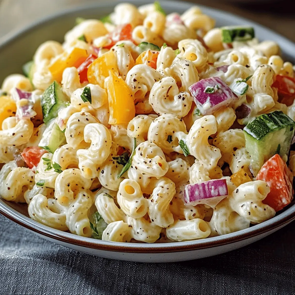 Gordon Ramsay’s Macaroni Salad: Creamy, Colorful Delight