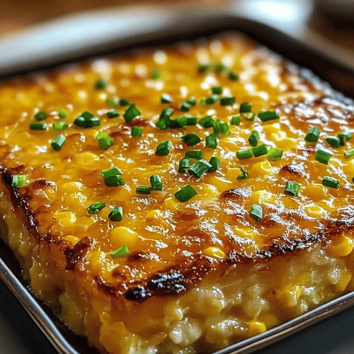 Honey-Glazed Corn Casserole: Sweet Comfort in Every Bite