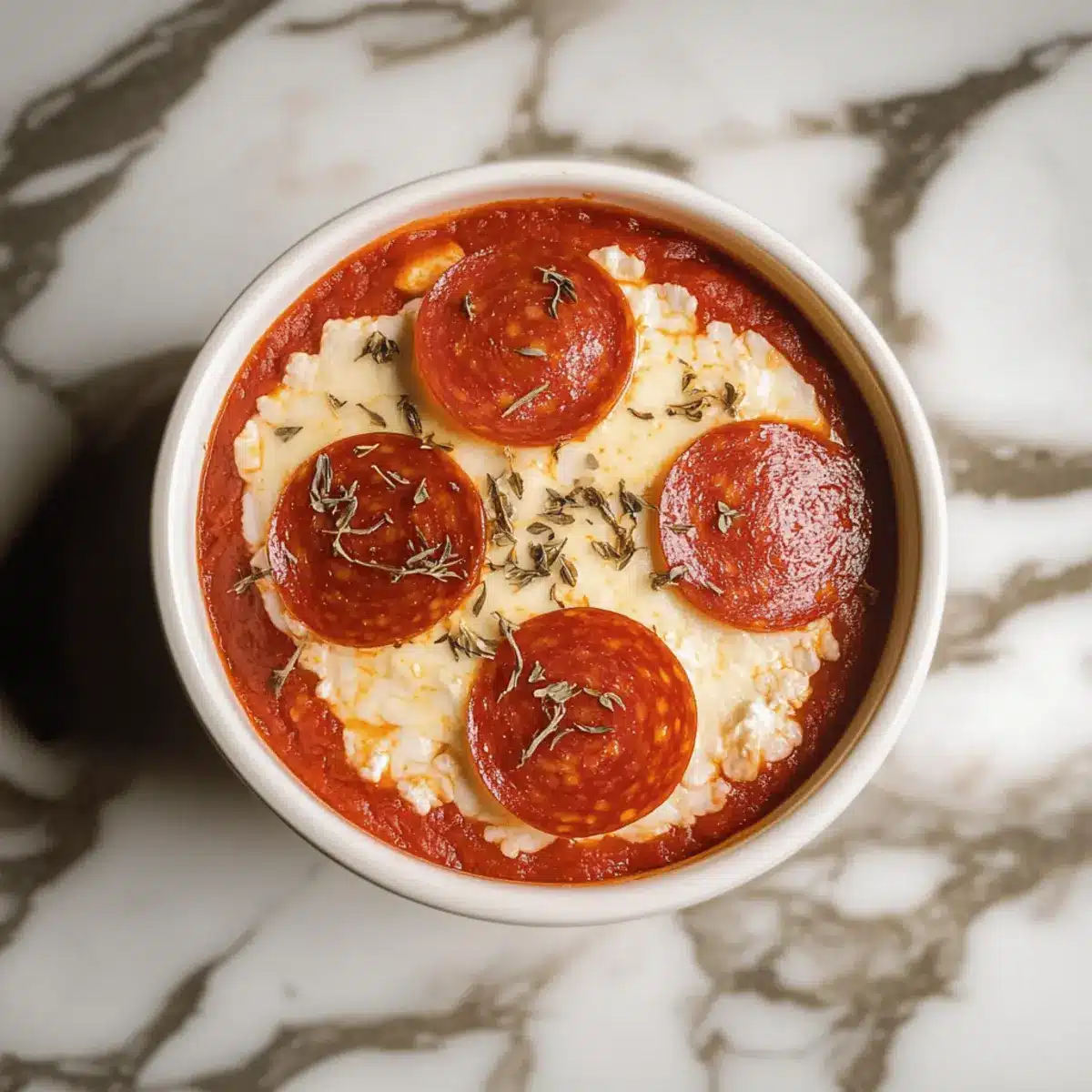 Low-Carb Cottage Cheese Pizza Bowls for Guilt-Free Indulgence