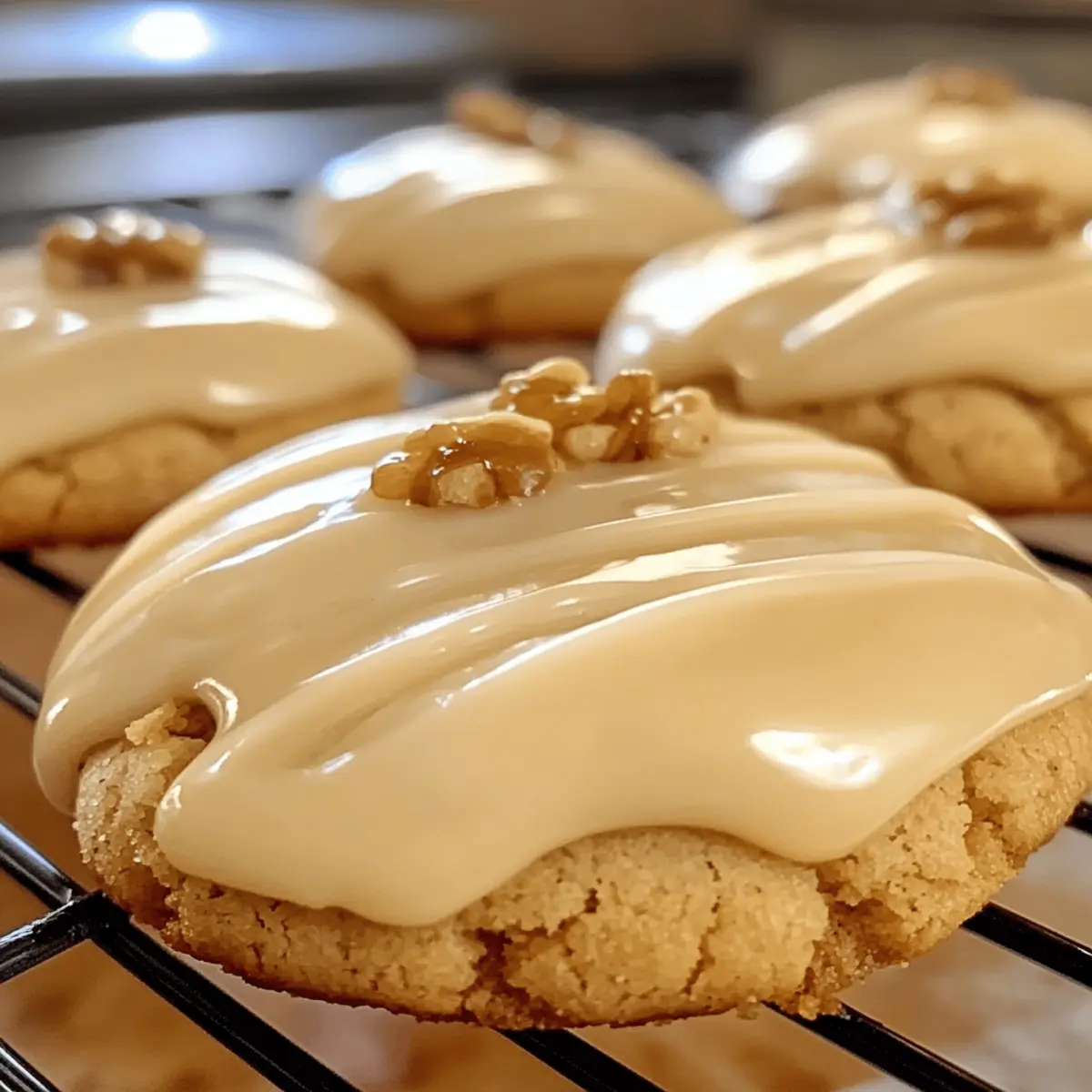 Maple Cookies with Maple Icing for Cozy Sweet Moments