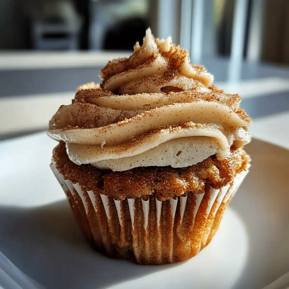 Moist Apple Cupcakes with Cinnamon Buttercream Bliss
