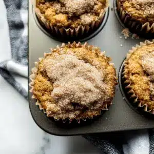 Pumpkin Snickerdoodle Muffins