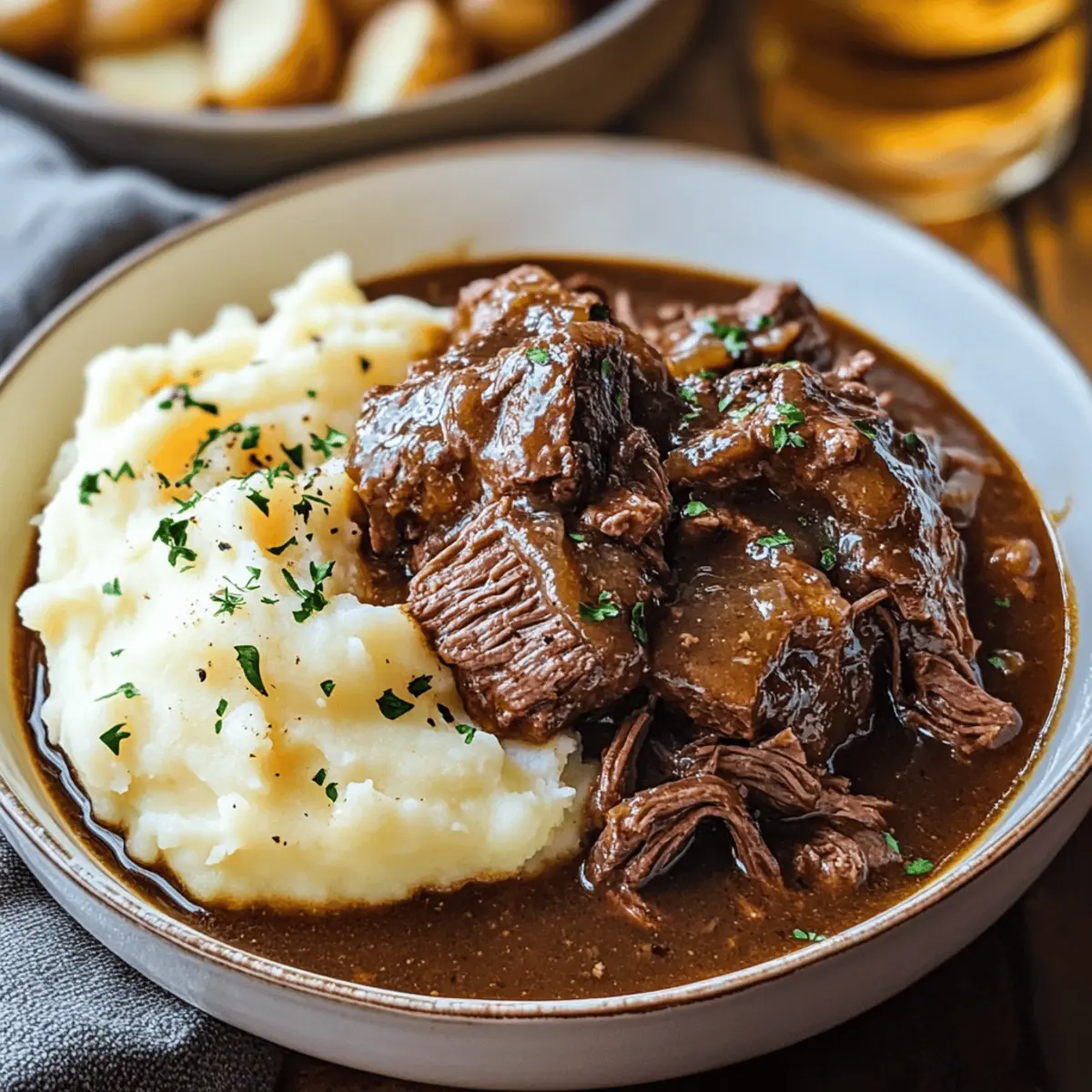 Savory Slow Cooker Beef Manhattan for Effortless Comfort Meals