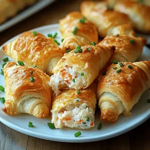 Crab Crescent Bites