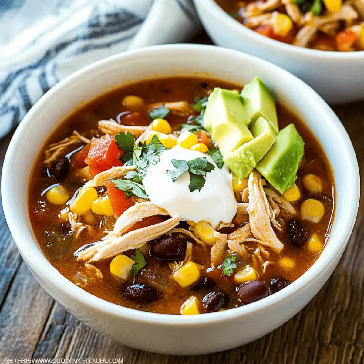 Slow Cooker Chicken Enchilada Soup: Cozy Comfort in a Bowl