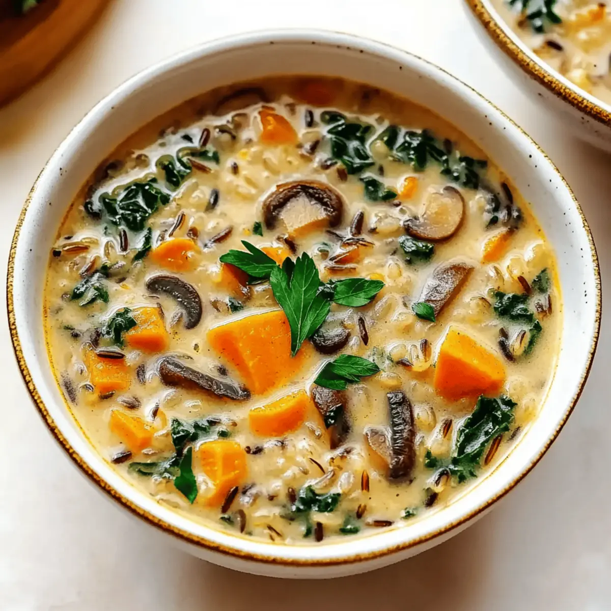 Creamy Autumn Wild Rice Soup for Cozy Fall Nights