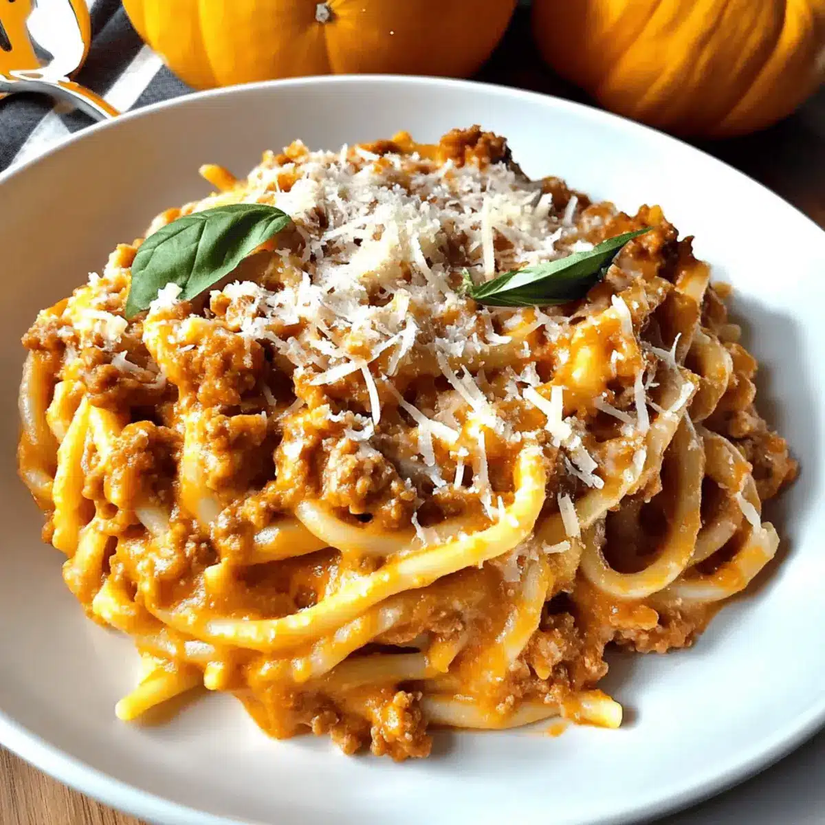 Creamy Pumpkin Bolognese That Elevates Cozy Dinner Nights